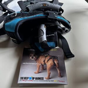 Help 'Em Up Blue & Black Dog Lifting Harness